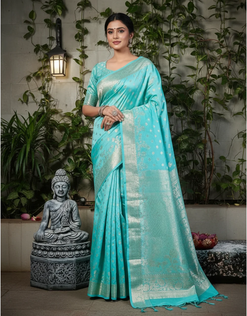 blue-aqua-pure-chiniya-banarasi-silk-saree