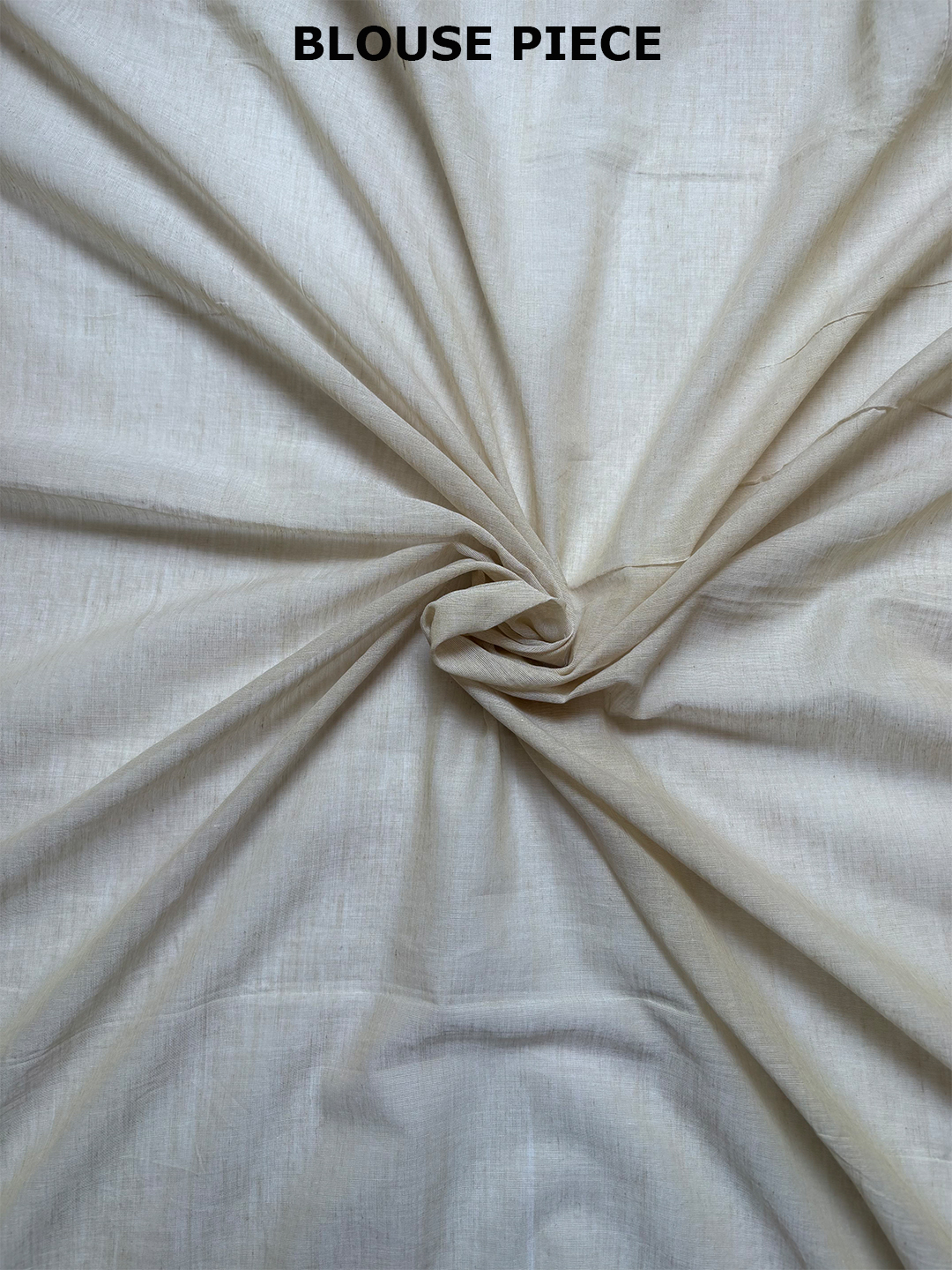 Cream Bengal Mul Cotton 100 Count Handwoven Thread Work Saree - View 8