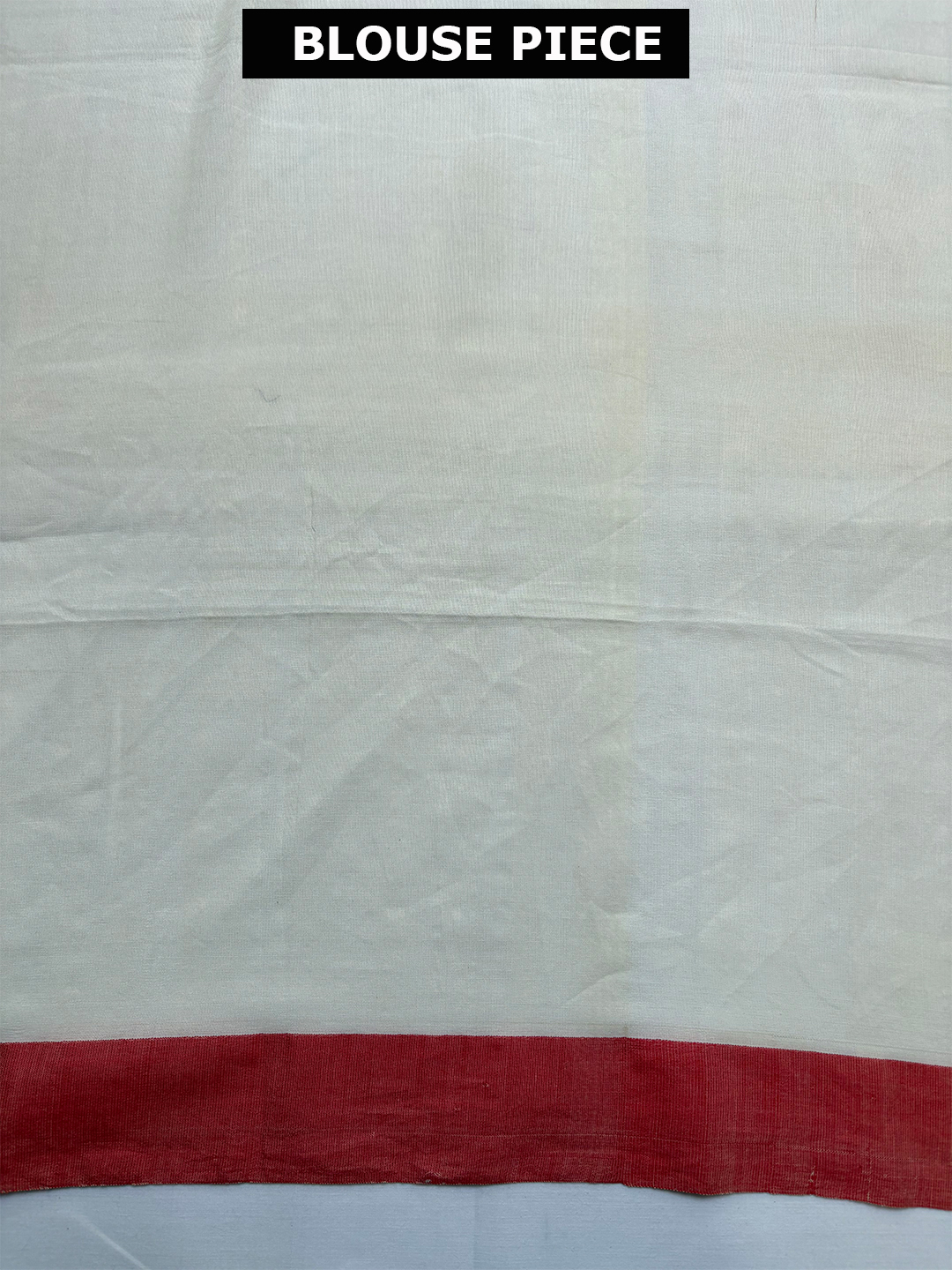 Off White Handspun Bengal Jamdani Pure Khadi Cotton Saree With Woven Threadwork - View 6