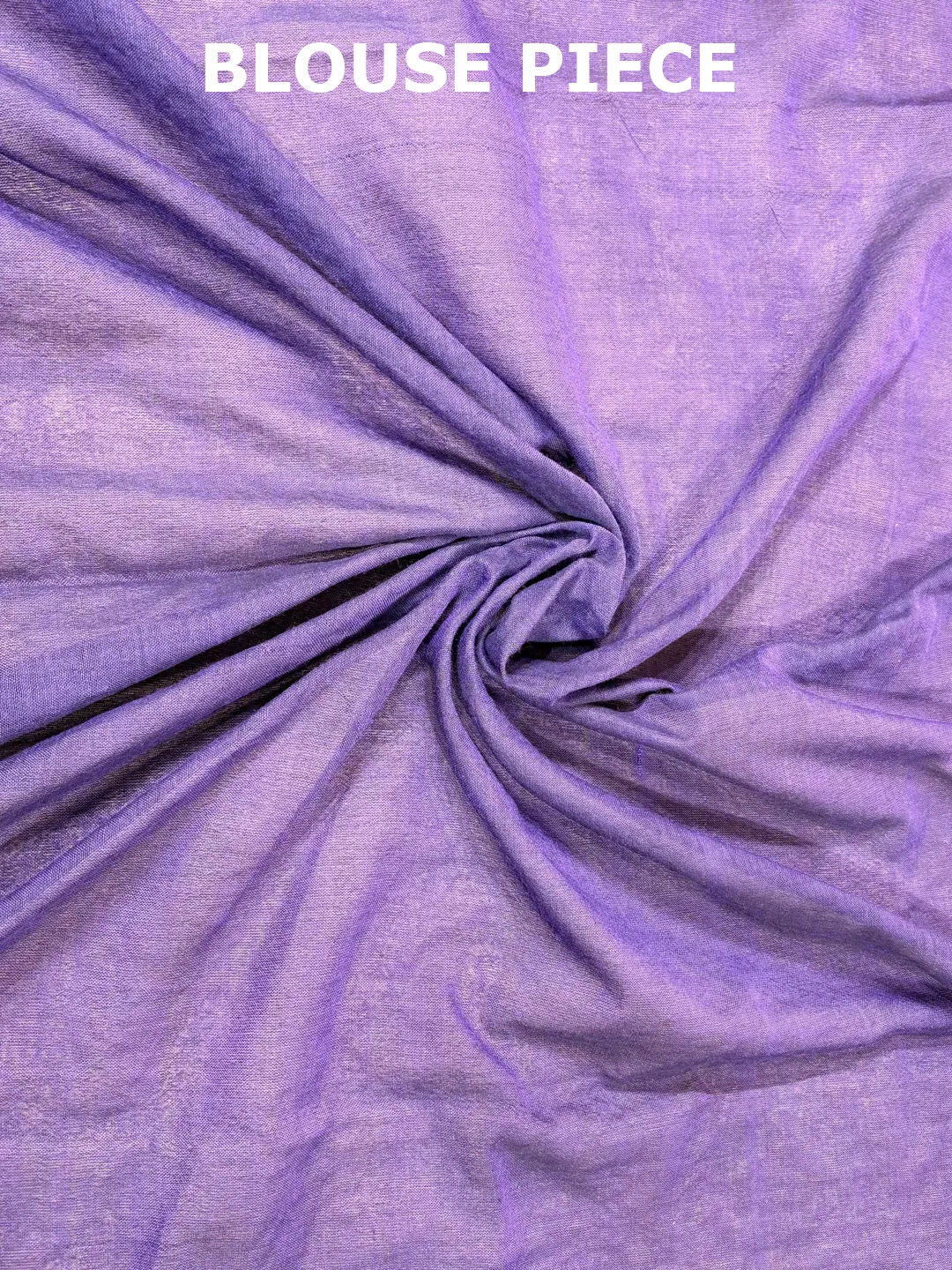 Blue Bengal Cotton Saree With Purple Contrast Pallu & Sequin Buti - View 7