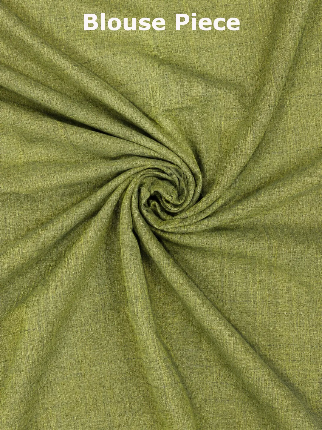 Green Green Bengal Khadi Cotton Saree With Multicolor Floral Embroidery - View 8