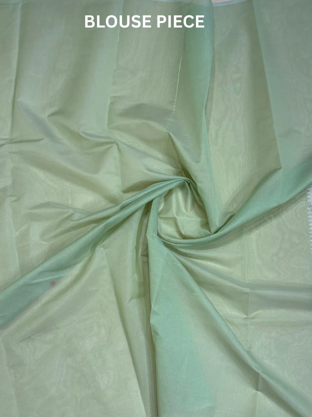  Green Banarasi Soft Silk Saree  Mint Green With Floral Buti Zari Front view