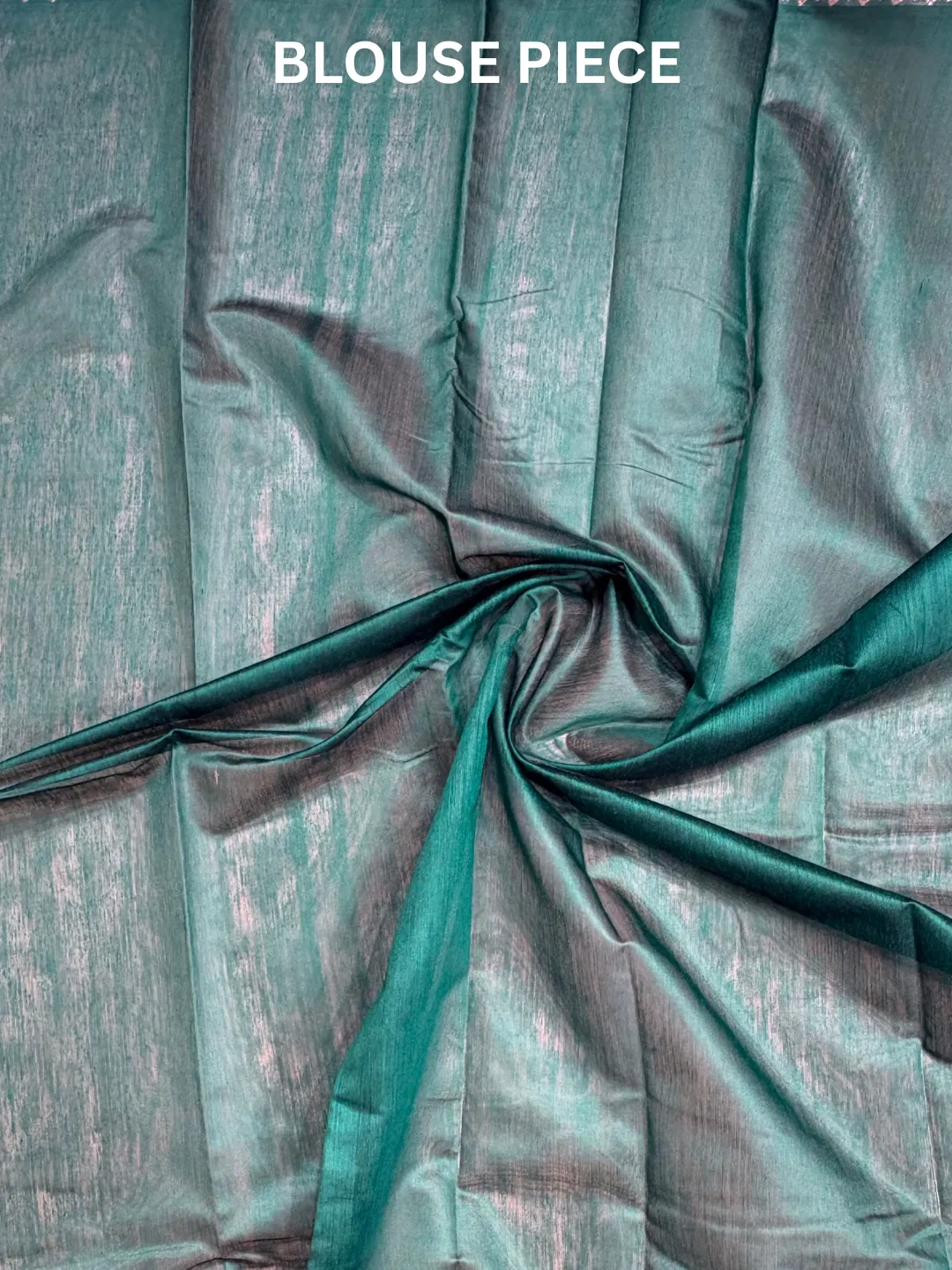  Green Banarasi Cotton Saree Deep Bottle Green With Silver Zari Border And Pallu Front view
