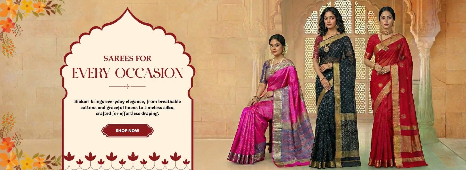 Shop Latest Sarees Online