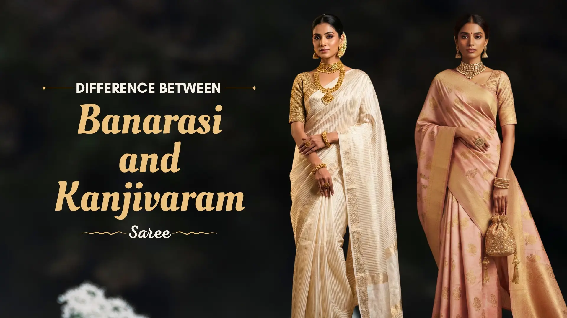 Difference Between Banarasi and Kanjivaram Saree