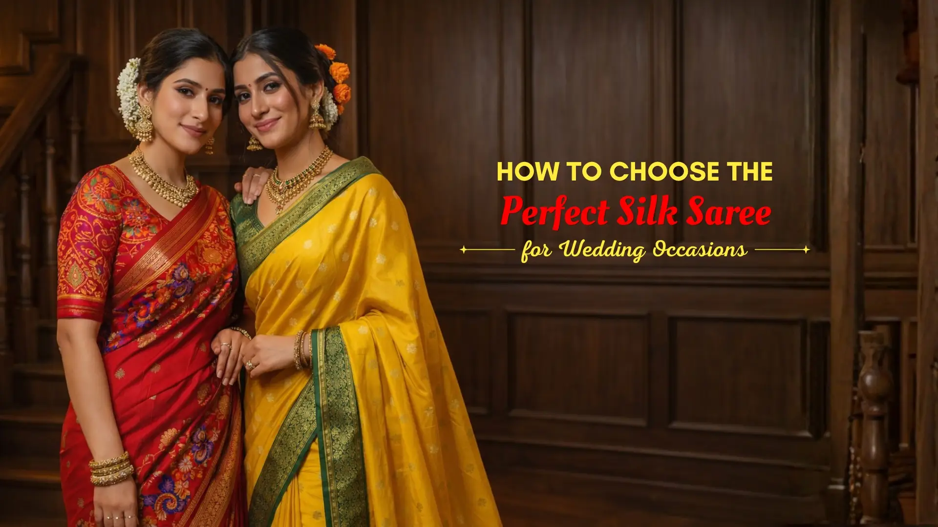 How to Choose the Perfect Silk Saree for Wedding Occasions?