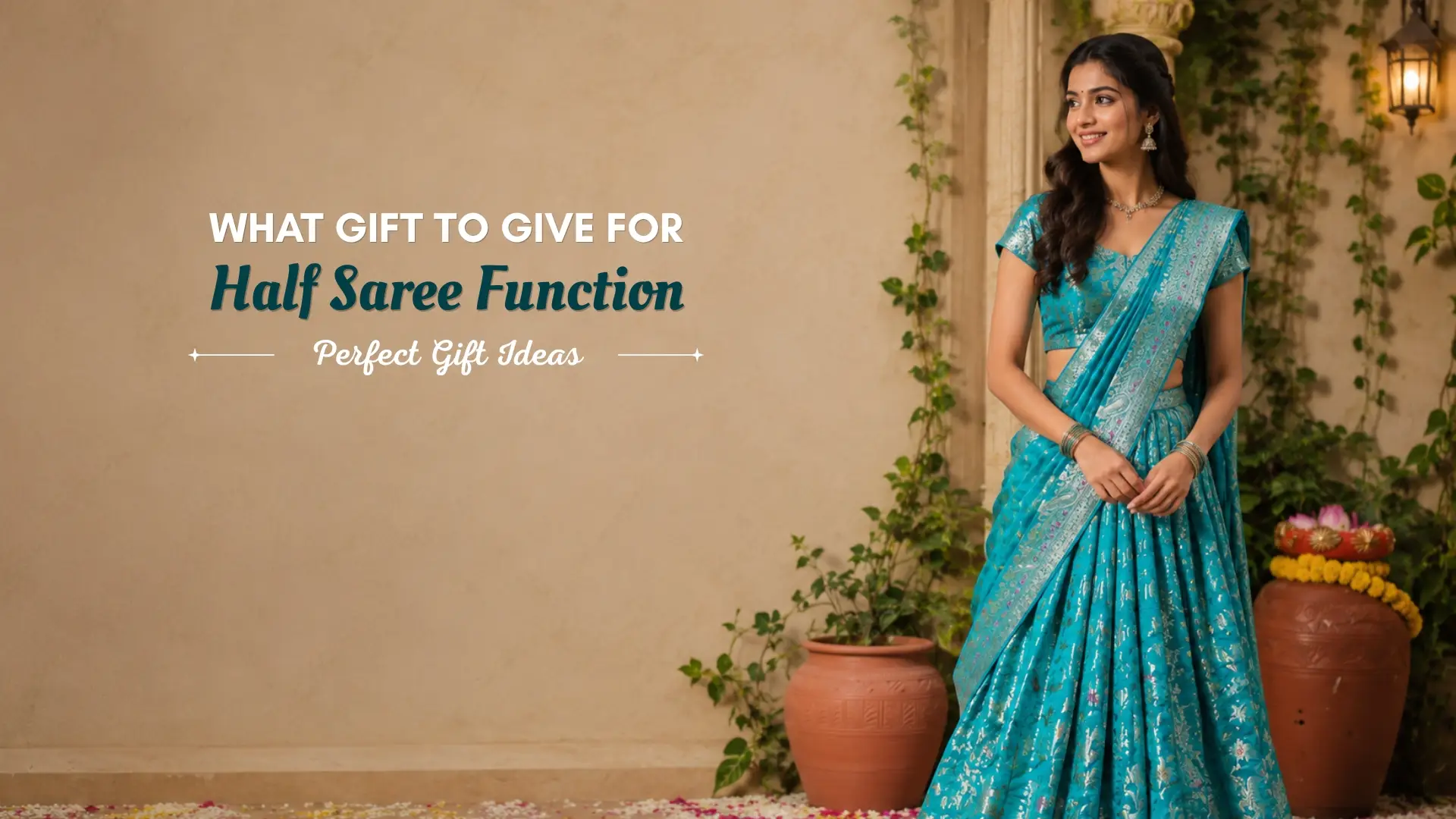 What Gift to Give for Half Saree Function