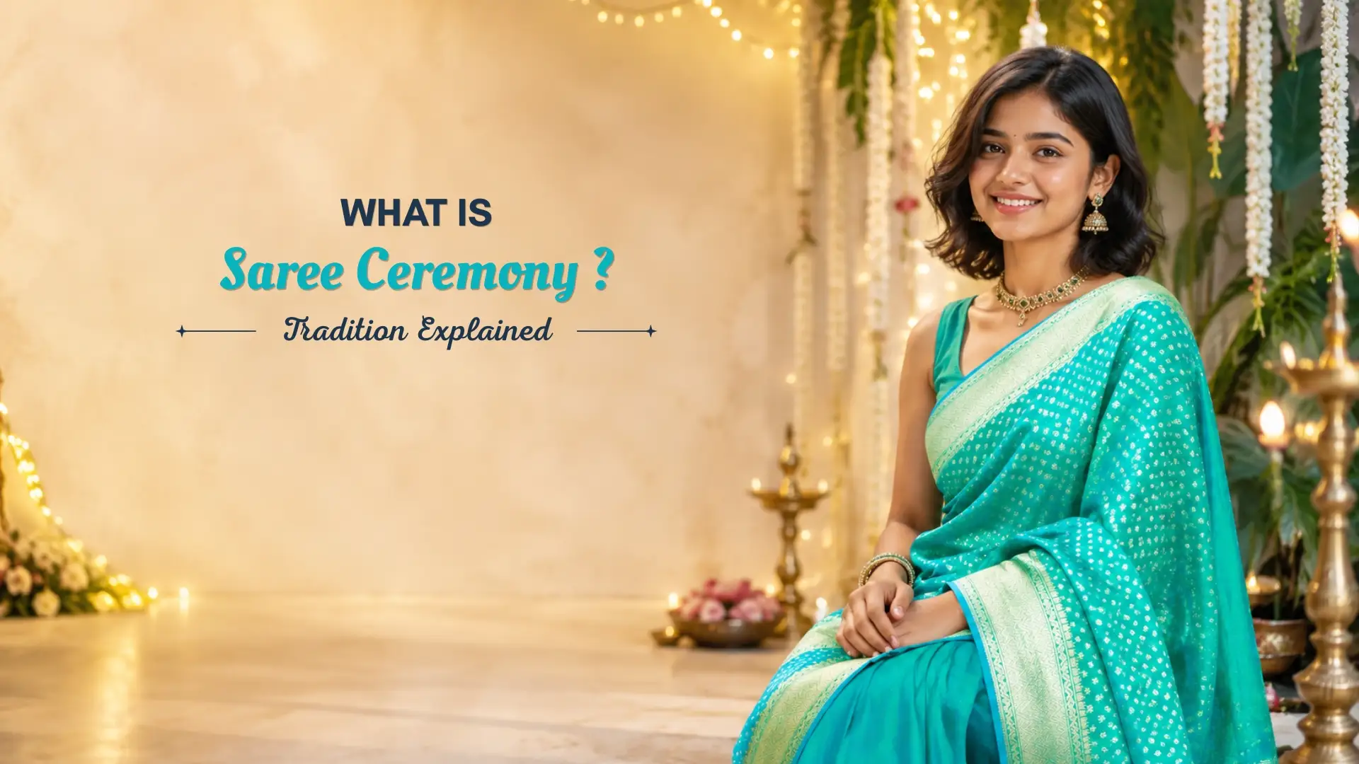 What is Saree Ceremony