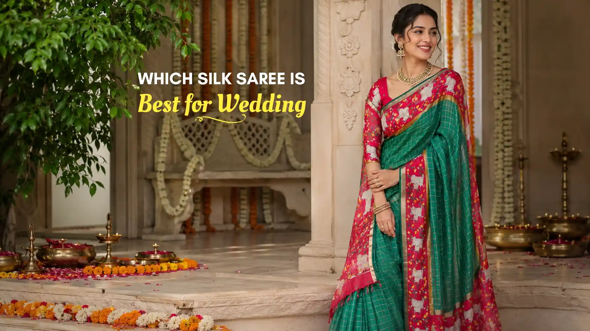 Which Silk Saree Is Best for Wedding?