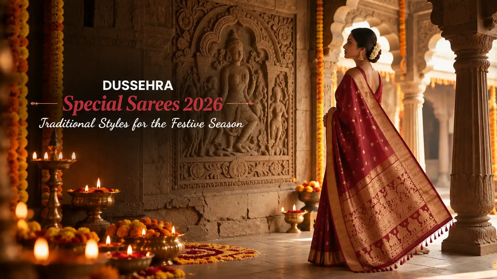 Dussehra Special Sarees