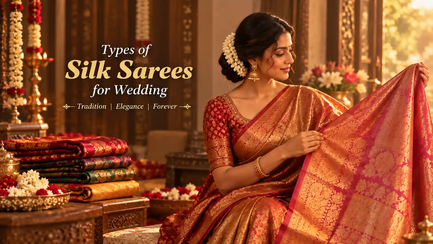 Types of Silk Sarees for Wedding